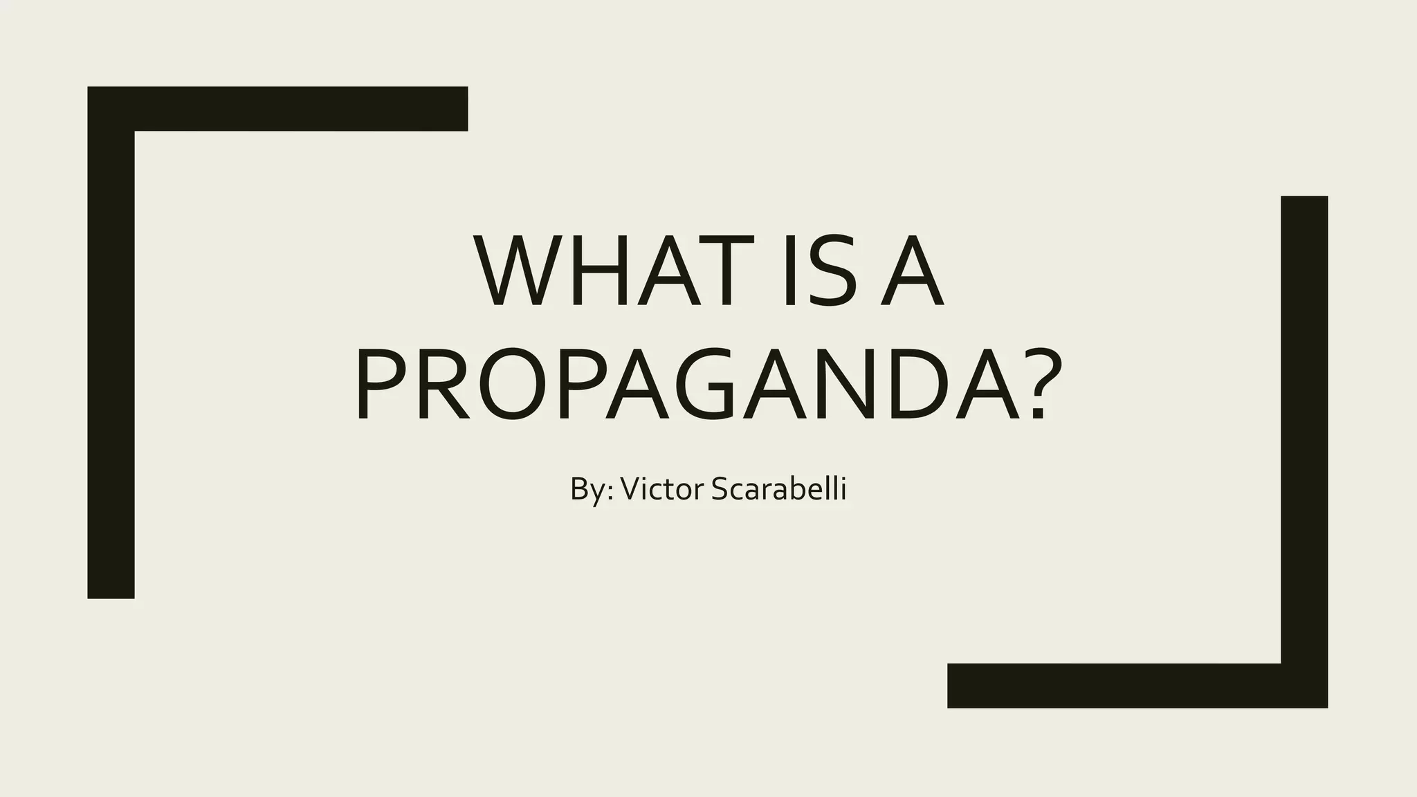 What Is A Propaganda PPT what-is-a-propaganda-ppt