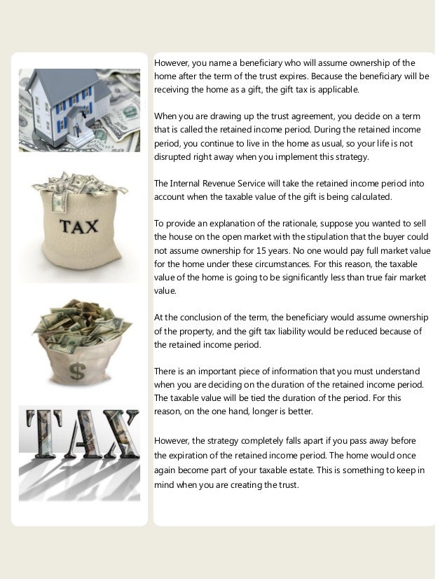 What is a Qualified Personal Residence Trust in California?