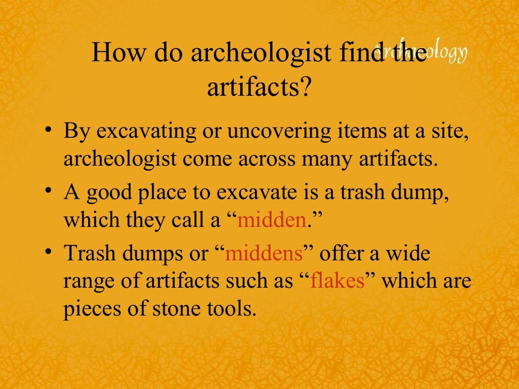 What is archaeology
