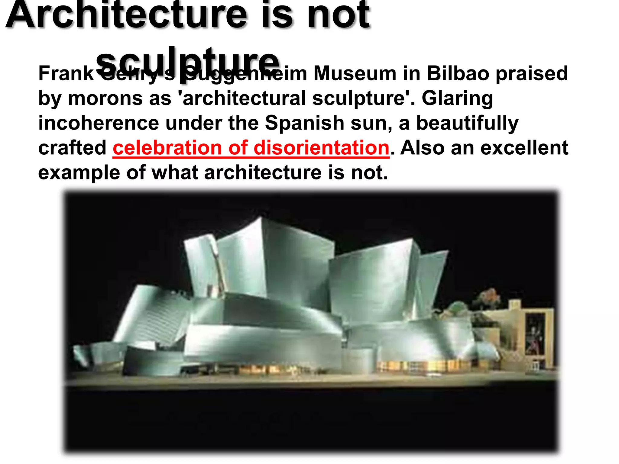 What is architecture | PPTX