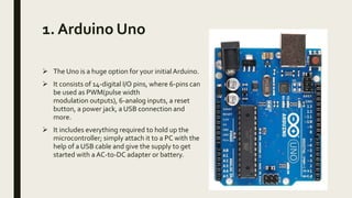What is arduino? and its type | PPTX