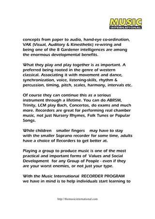 What is a recorder | PDF