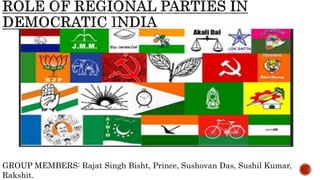 GROUP MEMBERS: Rajat Singh Bisht, Prince, Sushovan Das, Sushil Kumar,
Rakshit.
 