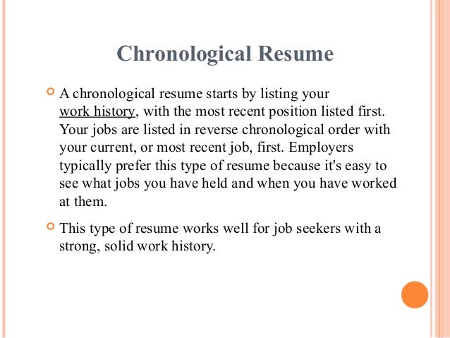 what is job resume
