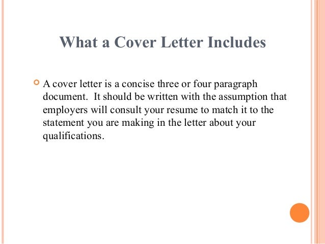 Whats A Resume Cover Letter from image.slidesharecdn.com