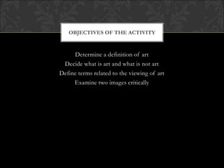 What is art | PPT