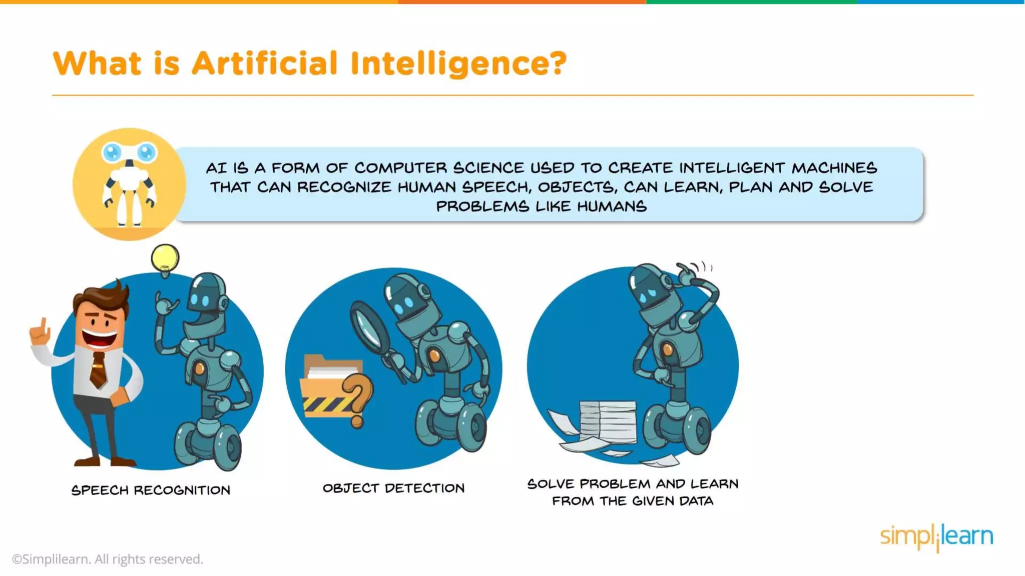 What Is Artificial Intelligence? | Artificial Intelligence For Beginners | What is AI? | Simplilearn