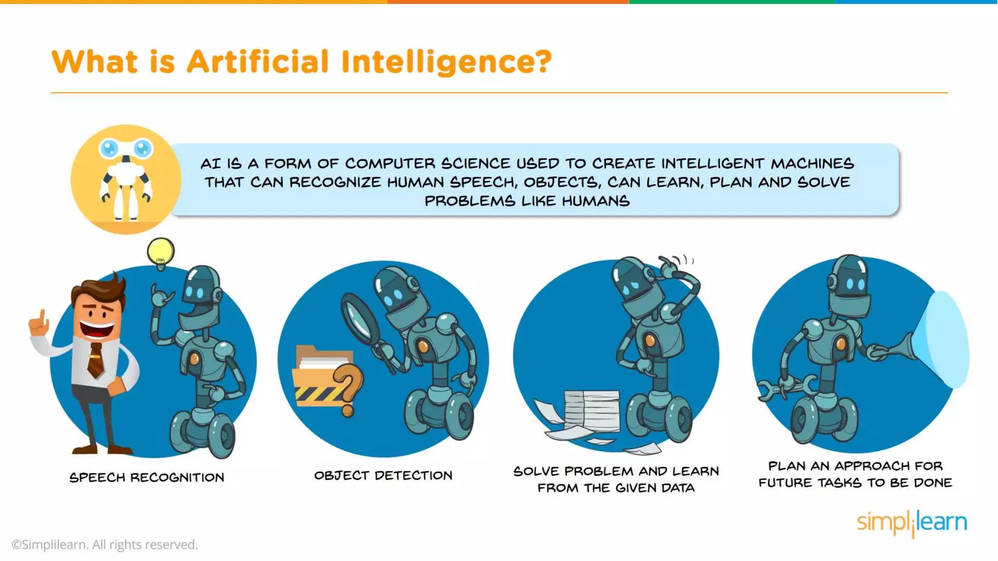 What Is Artificial Intelligence? | Artificial Intelligence For Beginners | What is AI? | Simplilearn