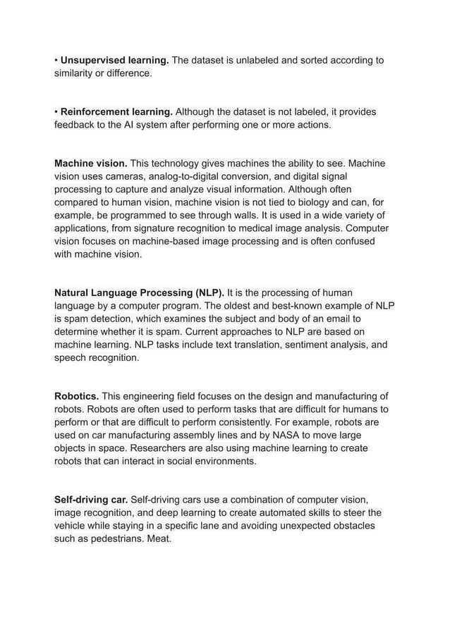 What is artificial intelligence Definition, top 10 types and examples ...