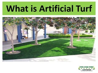 What is Artificial Turf
 