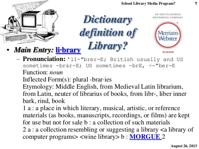 Library, N.¹ Meanings, Etymology And More – VRRQH