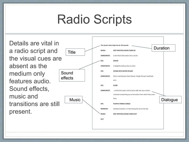 What Is A Script Presentation - Unit 24 | PPTX