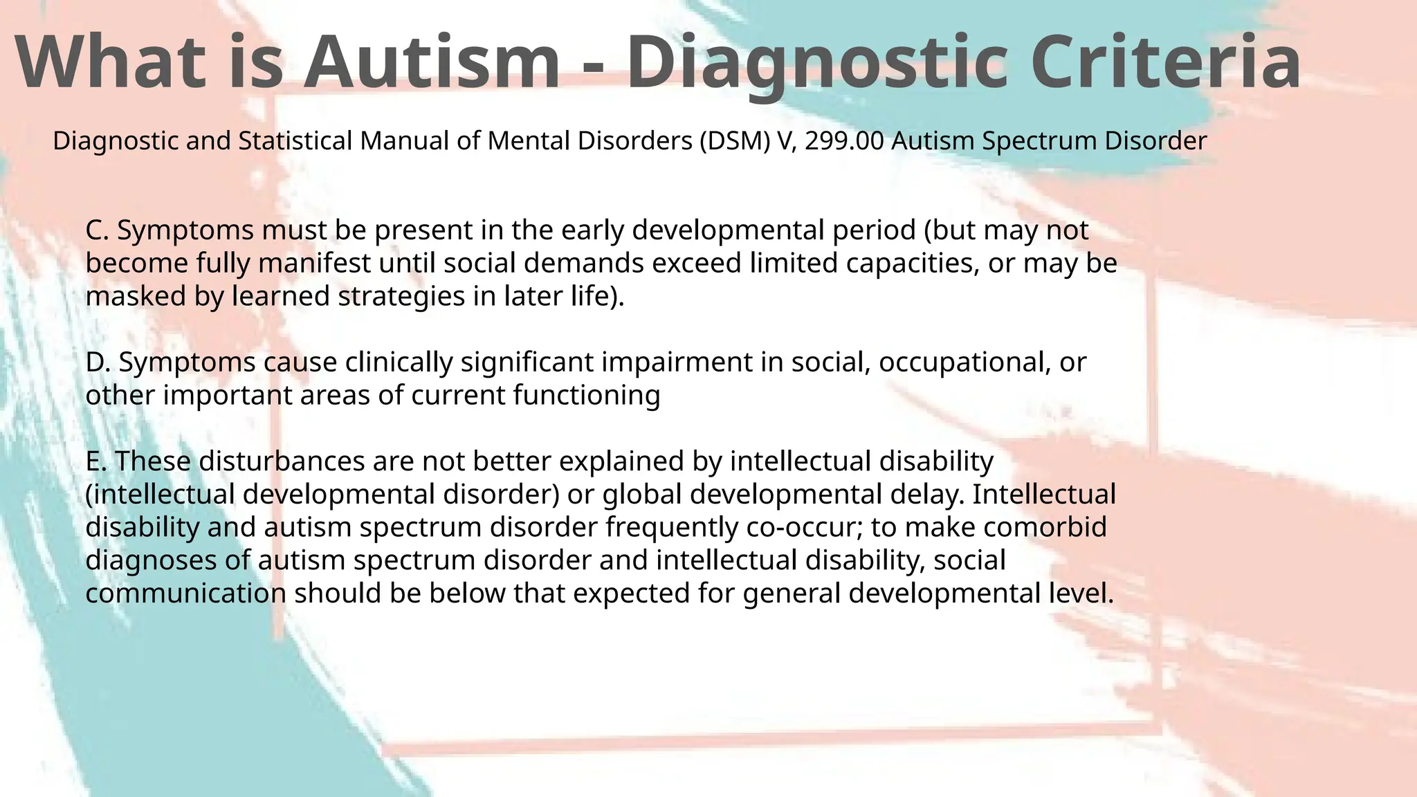 Manifested Disability What is ASD and How to Identify and Support.pptx