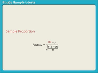 What is a Single Sample Z Test? | PPTX