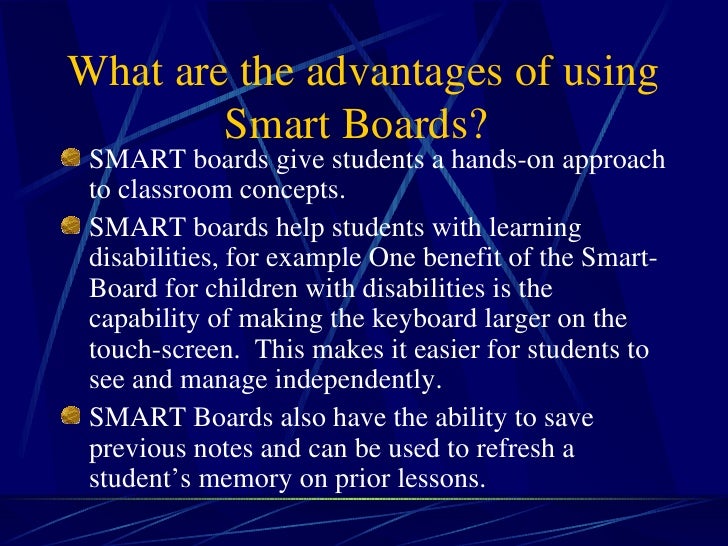 what is a smart board how smart board works