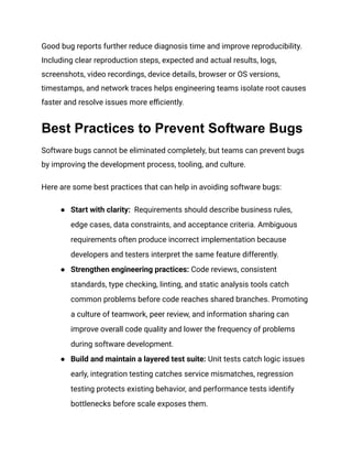 What Is a Software Bug_ [Definition, Types, Examples, and How to Avoid ...