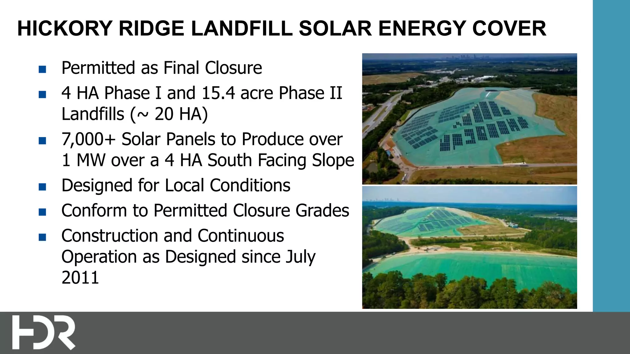 What is a Solar Energy Landfill Cover System | PDF