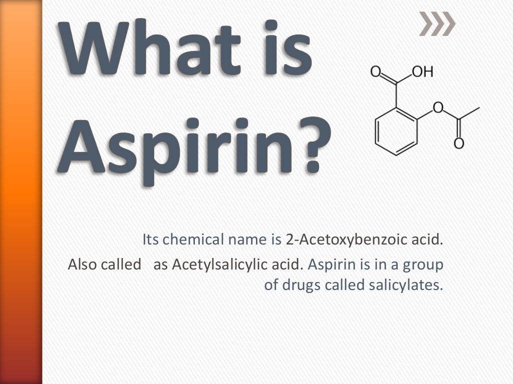 What is aspirin