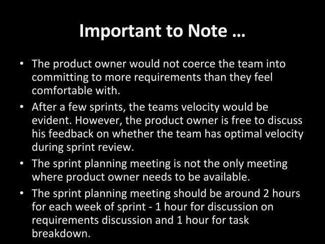 What Is A Sprint Planning Meeting PPT What Is A Sprint Planning Meeting PPT