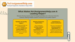 What Is Assignment Help? Where to Get From? | PPTX