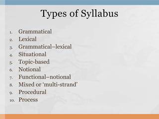 What is a syllabus | PPTX