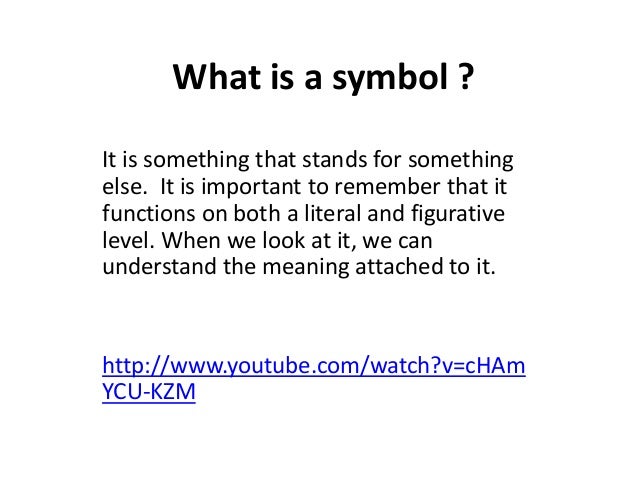 What Is A Symbol