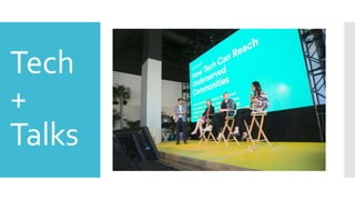 Tech
+
Talks
 