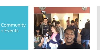 Community
+ Events
 