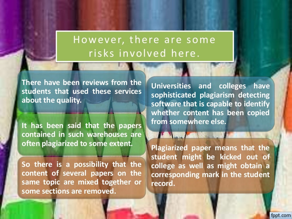 What is a term paper warehouse