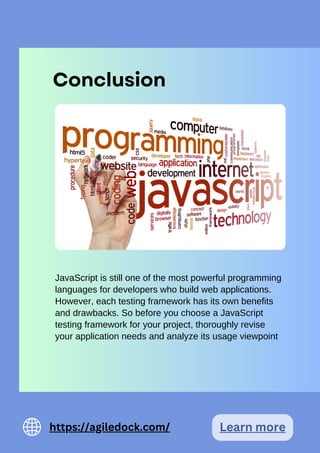 Maximize Your JavaScript Test Automation: Top Frameworks & Best ...