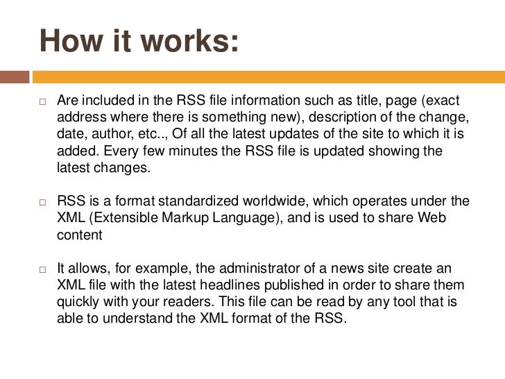 what is atom rss feed format rss feed