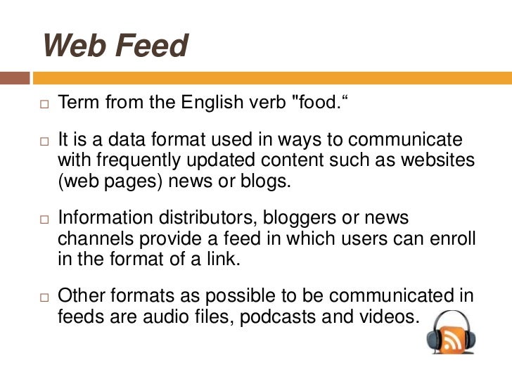 what is atom rss feed format rss feed