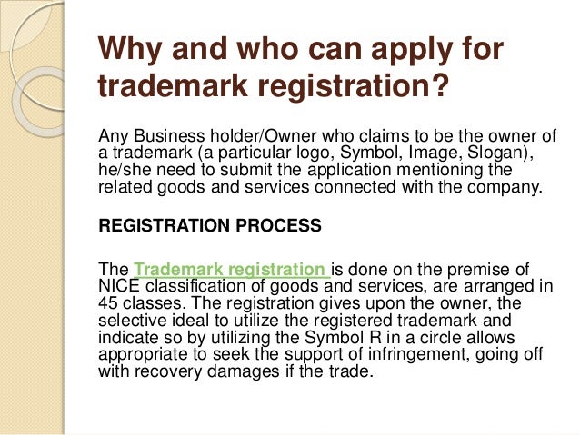 apply for trademark