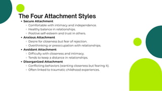 What is Attachment Styles: A Test for Self-Discovery? | PDF