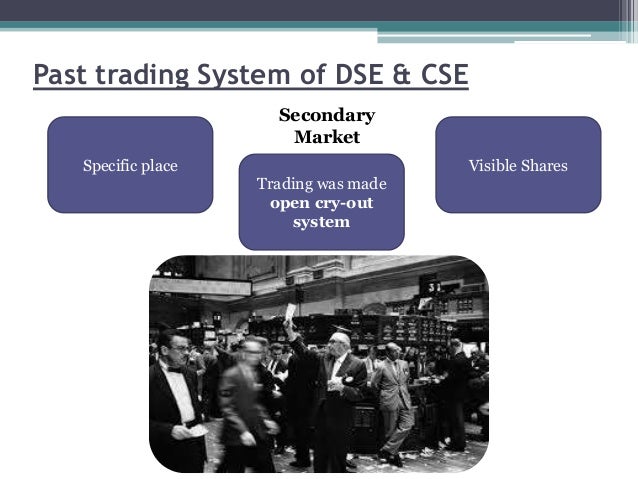 Online trading system in dse