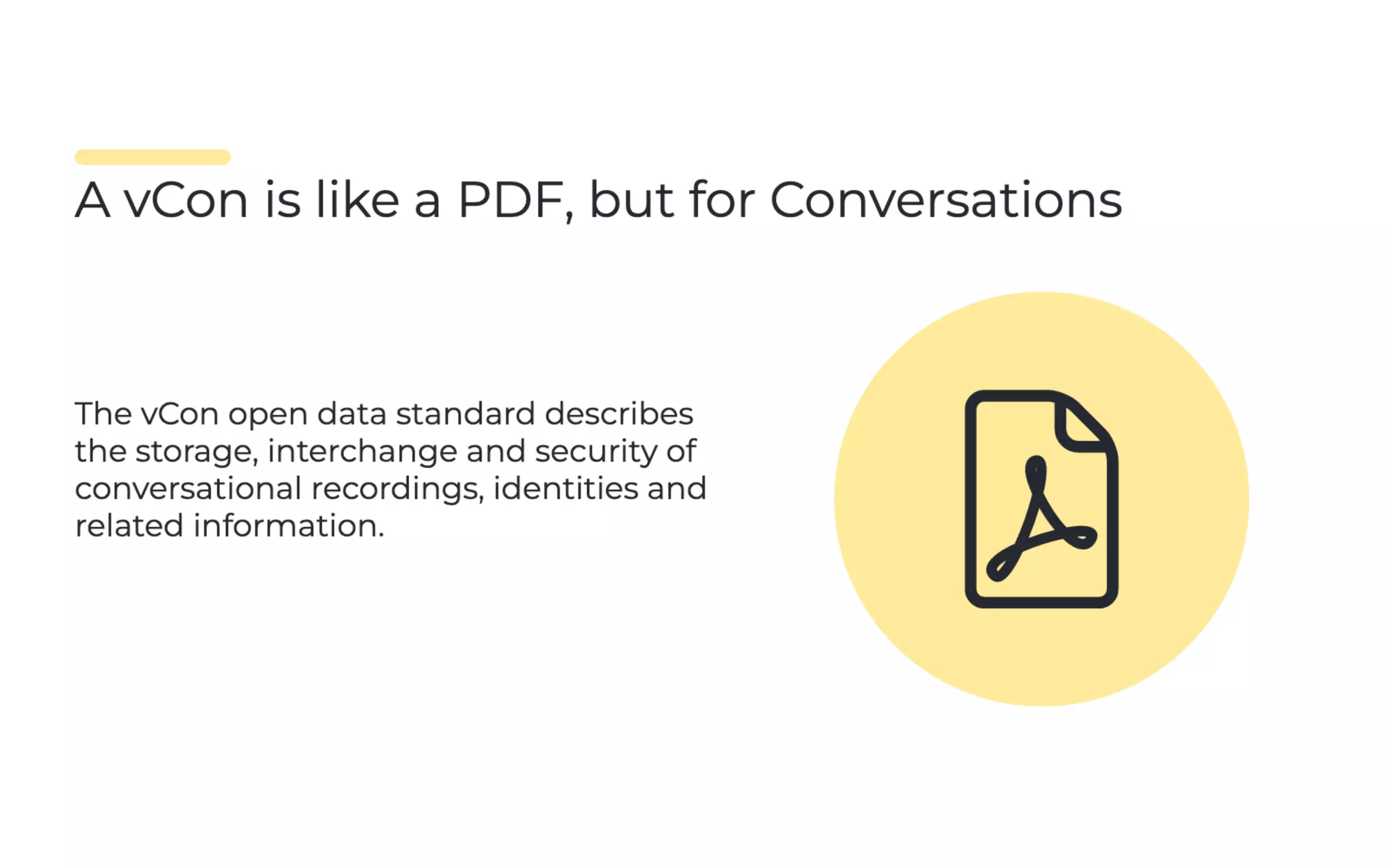 What is a vCon? | PPT