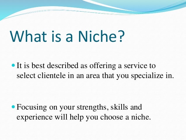 What Is A Virtual Assistant Niche