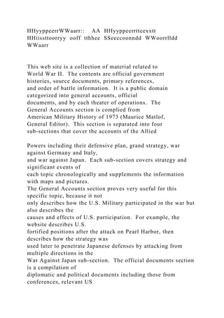 What is a Webography A webography (aka webliography) .docx