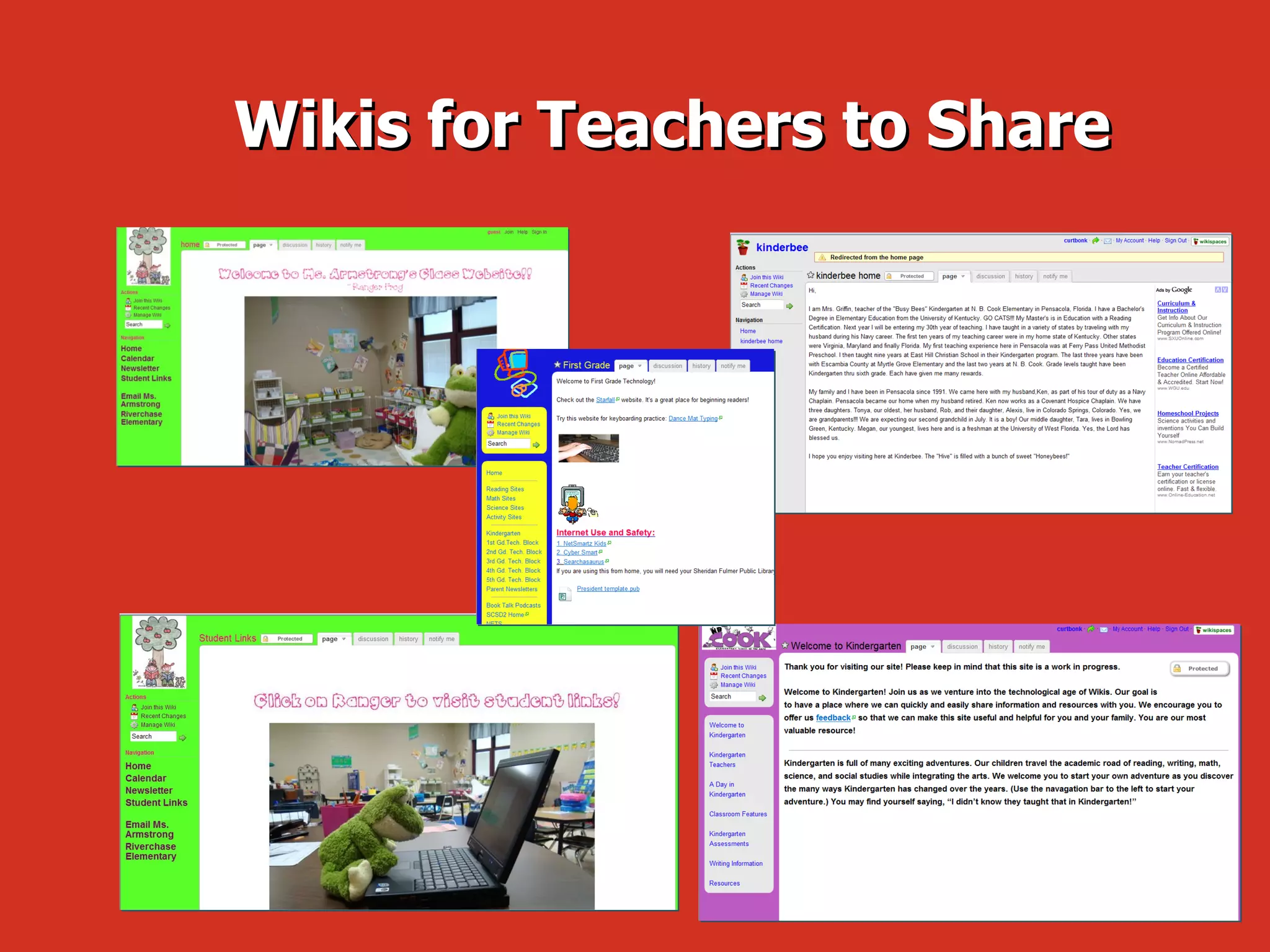 Wikis for Teachers to Share 