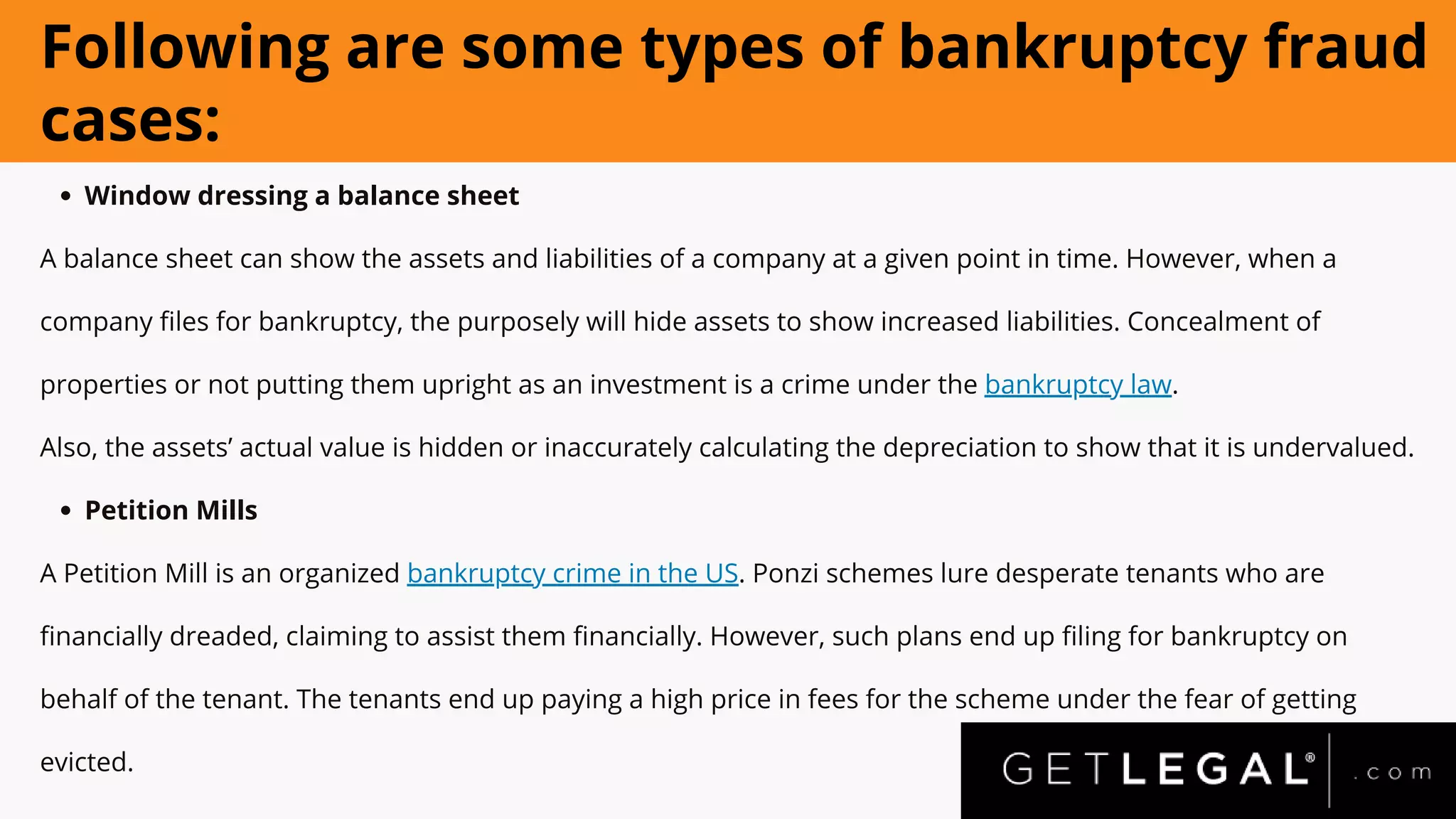What is bankruptcy fraud? PDF