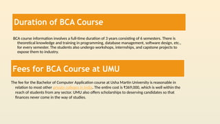 What is BCA Full Form, Eligibility, Duration, Career Scope & Admission ...