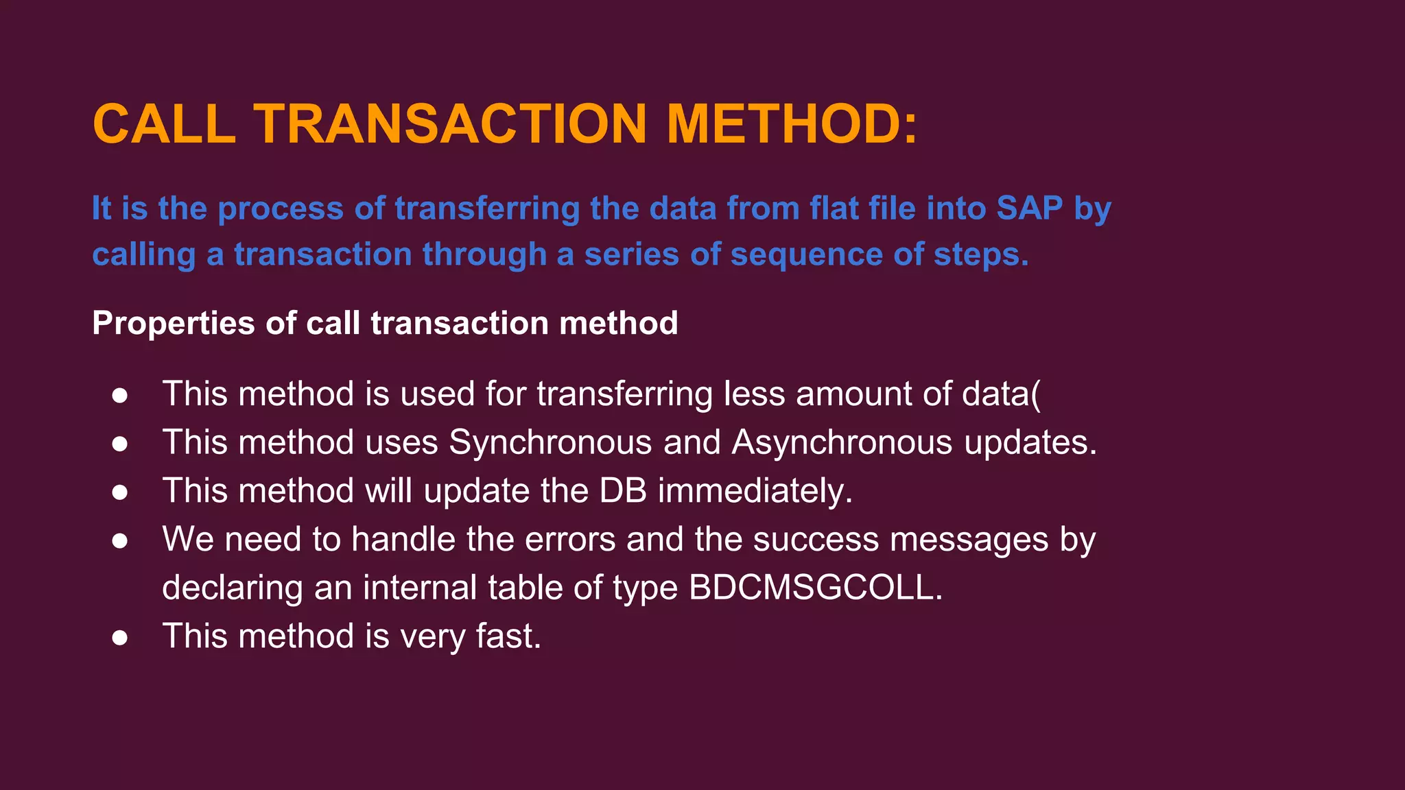what-is-bdc-in-sap-types-of-bdc-ppt