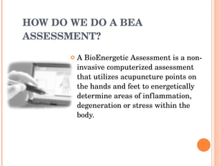 What is BEA | PPT