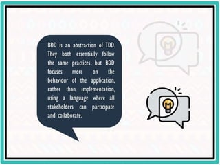 What is Behavior Driven Development (BDD) | PPT