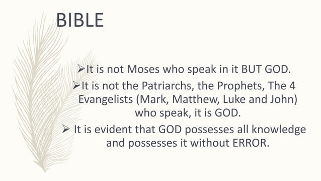 THE ROMAN CATHOLIC BIBLE | PPTX