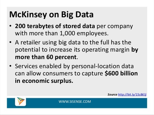 Predictions for Big Data [Gartner, IDC, McKinsey]