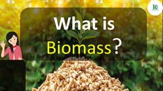 What is
Biomass?
 