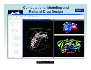 Computational Modeling andComputational Modeling and
Rational Drug DesignRational Drug Design In silico
g gg g
 