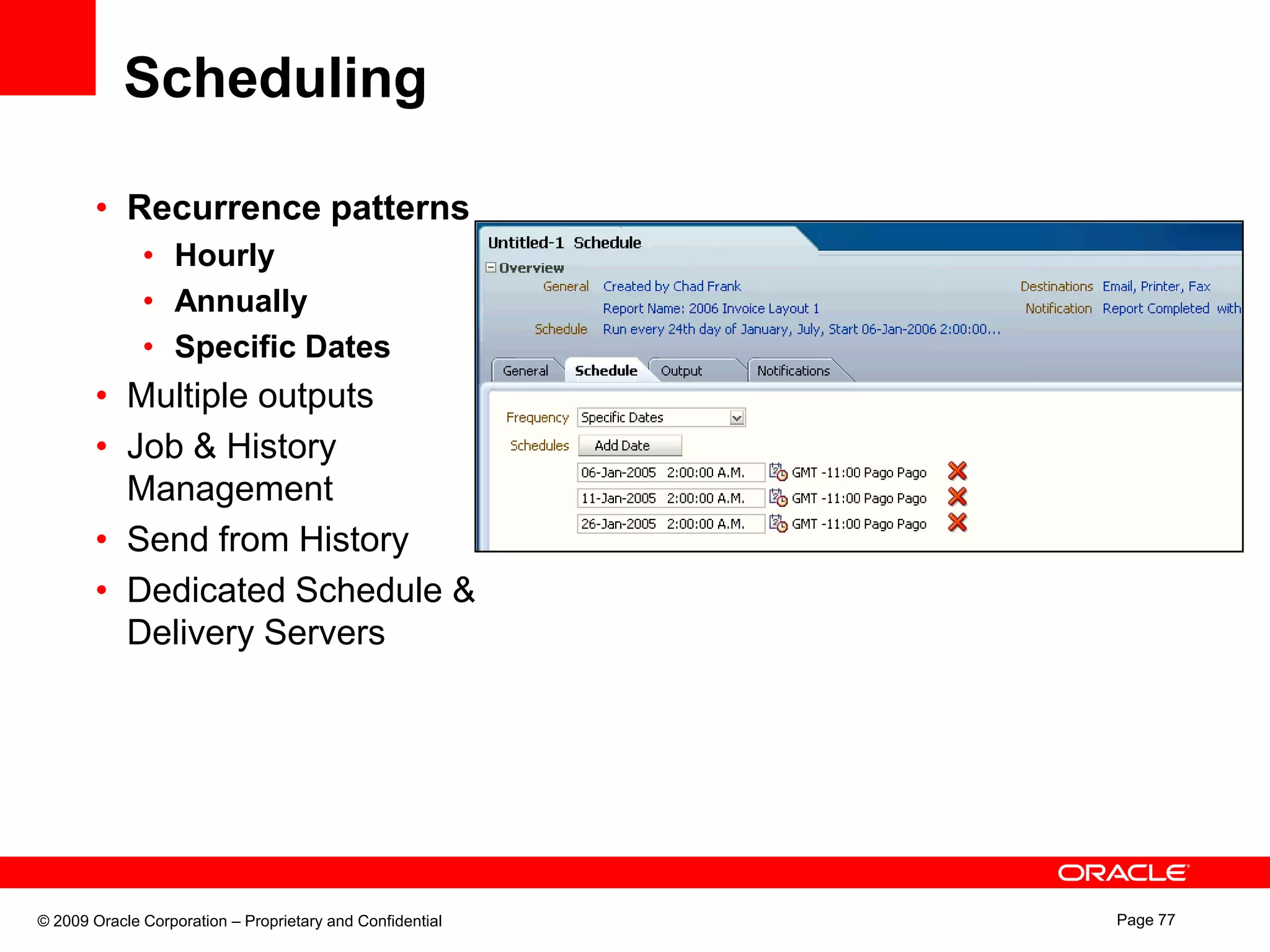Reporting Life Cycle with BI Publisher