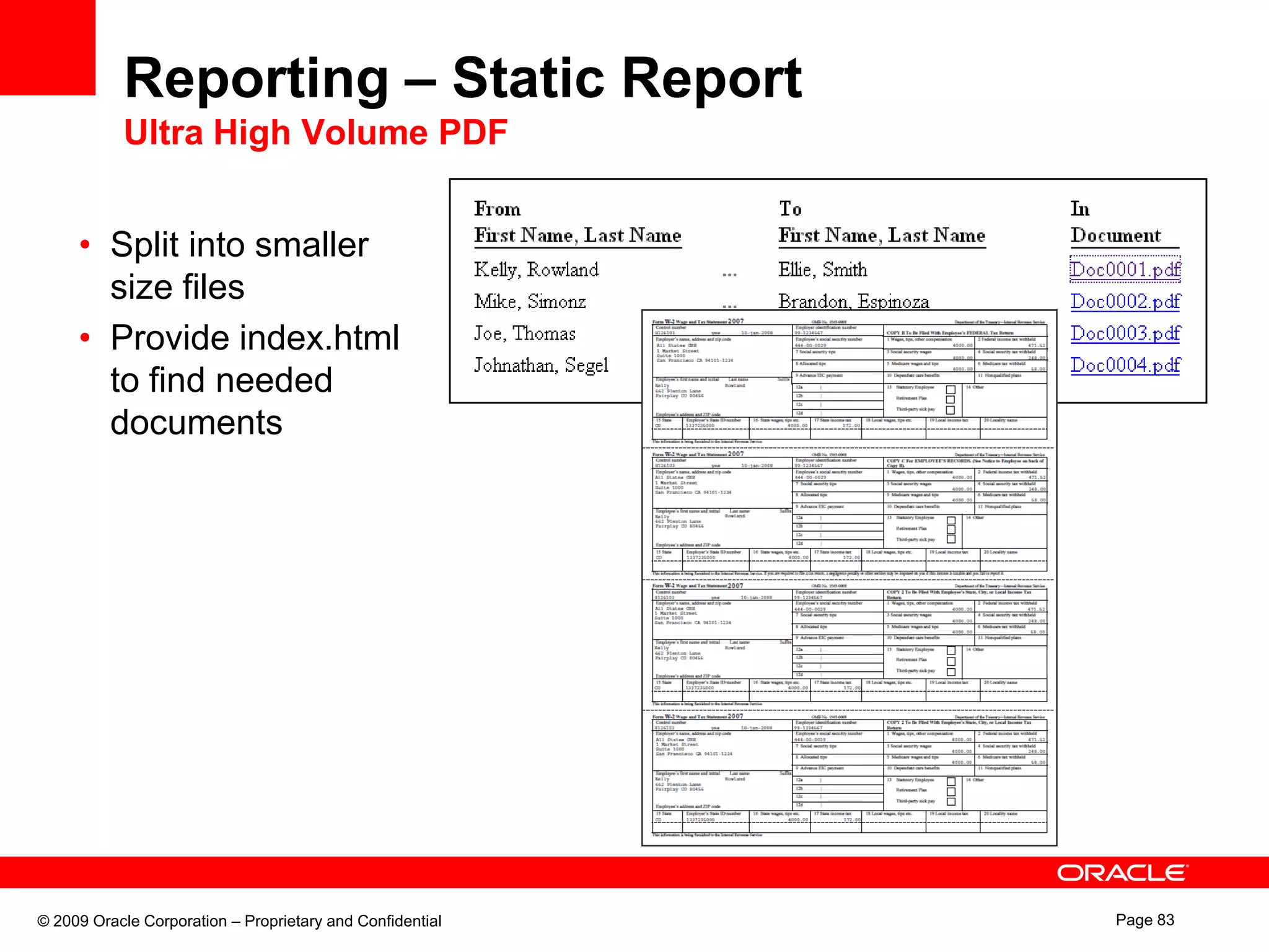 Data Model – Query BuilderOnline Query Building Experience in BrowserPure Web InterfaceSupport for Any Database and Oracle BI Semantic LayerTable JoinsConditionSortingData Preview